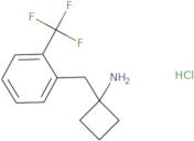 1-[2-(Trifluoromethyl)benzyl]cyclobutanamine hydrochloride