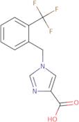 1-[2-(Trifluoromethyl)benzyl]-1H-imidazole-4-carboxylic acid