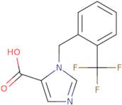 1-[2-(Trifluoromethyl)benzyl]-1H-imidazole-5-carboxylic acid