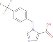 1-[4-(Trifluoromethyl)benzyl]-1H-imidazole-5-carboxylic acid