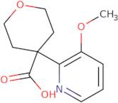 4-(3-Methoxypyridin-2-yl)oxane-4-carboxylic acid