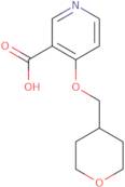 4-(Oxan-4-ylmethoxy)pyridine-3-carboxylic acid