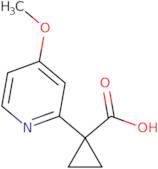 1-(4-Methoxypyridin-2-yl)cyclopropane-1-carboxylic acid