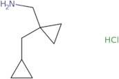 [1-(Cyclopropylmethyl)cyclopropyl]methanamine hydrochloride