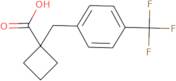 1-[4-(Trifluoromethyl)benzyl]cyclobutanecarboxylic acid