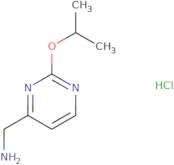 [2-(Propan-2-yloxy)pyrimidin-4-yl]methanamine hydrochloride