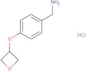(4-(Oxetan-3-yloxy)phenyl)methanamine hydrochloride
