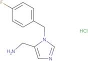 [1-(4-Fluorobenzyl)-1H-imidazol-5-yl]methanamine hydrochloride