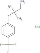 2,2-Dimethyl-3-[4-(trifluoromethyl)phenyl]propan-1-amine hydrochloride