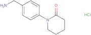 1-(4-(Aminomethyl)phenyl)piperidin-2-one hydrochloride