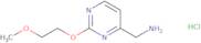 [2-(2-Methoxyethoxy)pyrimidin-4-yl]methanamine hydrochloride