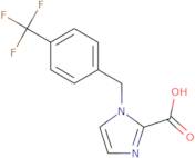 1-[4-(Trifluoromethyl)benzyl]-1H-imidazole-2-carboxylic acid