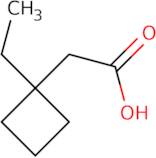 2-(1-Ethylcyclobutyl)acetic acid