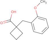 1-(2-Methoxybenzyl)cyclobutanecarboxylic acid