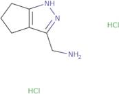 (1,4,5,6-Tetrahydrocyclopenta[C]pyrazol-3-ylmethyl)amine dihydrochloride