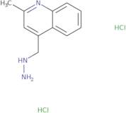 4-(Hydrazinylmethyl)-2-methylquinoline dihydrochloride