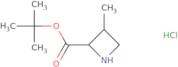 tert-Butyl (3S)-3-methylazetidine-2-carboxylate hydrochloride