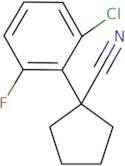 1-(2-Chloro-6-fluorophenyl)cyclopentanecarbonitrile