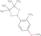 2-(4-Methoxy-2-methylphenyl)-4,4,5,5-tetramethyl-1,3,2-dioxaborolane