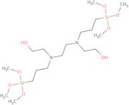 N,N'-Bis(hydroxyethyl)-N,N'-bis(trimethoxysilylpropyl)ethylenediamine, 66% in methanol