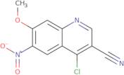 4-Chloro-7-methoxy-6-nitroquinoline-3-carbonitrile