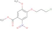 Methyl 4-(3-chloropropoxy)-5-methoxy-2-nitrobenzoate