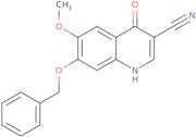 7-(Benzyloxy)-4-hydroxy-6-methoxyquinoline-3-carbonitrile