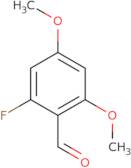 2-Fluoro-4,6-diMethoxy-benzaldehyde