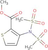 Methyl 3-[bis(methylsulfonyl)amino]thiophene-2-carboxylate