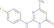 2-[(4-Fluorophenyl)amino]-6-methylpyrimidin-4(3H)-one