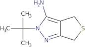 2-tert-Butyl-2H,4H,6H-thieno[3,4-c]pyrazol-3-amine