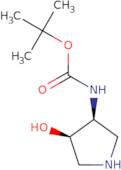 (3S,4R)-3-(Boc-amino)-4-hydroxypyrrolidine