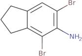 4,6-Dibromo-2,3-dihydro-1H-inden-5-amine