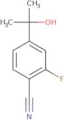 2-Fluoro-4-(2-hydroxypropan-2-yl)benzonitrile