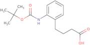 4-(2-{[(tert-Butoxy)carbonyl]amino}phenyl)butanoic acid