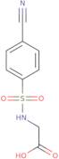 2-(4-Cyanobenzenesulfonamido)acetic acid