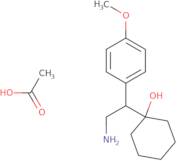 1-(2-Amino-1-(4-methoxyphenyl)ethyl)cyclohexanol acetic acid