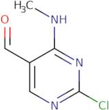 5-pyrimidinecarboxaldehyde, 2-chloro-4-(methylamino)-