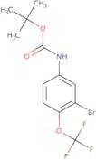 tert-Butyl N-[3-bromo-4-(trifluoromethoxy)phenyl]carbamate