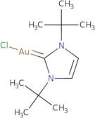 Chloro[1,3-bis(1,1'-dimethylethyl)2H-imidazol-2-ylidene]gold(I)