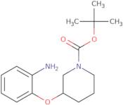 tert-Butyl 3-(2-aminophenoxy)piperidine-1-carboxylate