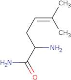 2-Amino-5-methylhex-4-enamide