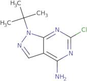 1-tert-Butyl-6-chloro-1H-pyrazolo[3,4-d]pyrimidin-4-amine