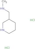 Methyl({[(3R)-piperidin-3-yl]methyl})amine dihydrochloride