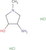 rac-(3R,4R)-4-Amino-1-methyl-3-pyrrolidinol dihydrochloride