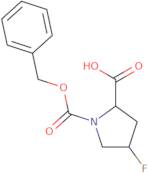 (2R,4R)-1-[(Benzyloxy)carbonyl]-4-fluoropyrrolidine-2-carboxylic acid