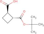 rac-(1R,2R)-2-[(tert-Butoxy)carbonyl]cyclobutane-1-carboxylic acid