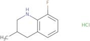 8-Fluoro-3-methyl-1,2,3,4-tetrahydroquinoline hydrochloride