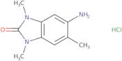 5-Amino-1,3,6-trimethyl-1,3-dihydro-2H-benzimidazol-2-one hydrochloride