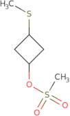 3-(Methylsulfanyl)cyclobutyl methanesulfonate